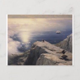 Ivan Aivazovsky Vintages Wasserbootgemälde Postkarte