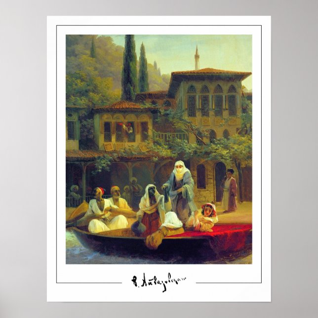 Ivan Aivazovsky Zedign Art Poster #3 (Vorne)