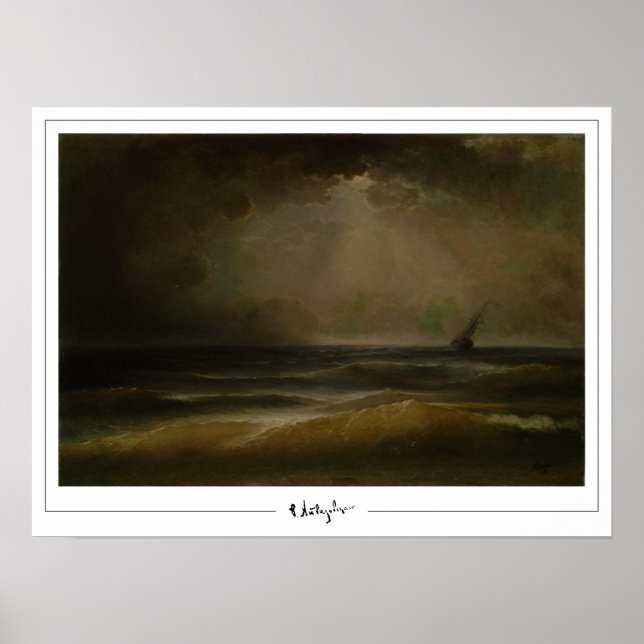Ivan Aivazovsky Zedign Art Poster #552 (Vorne)