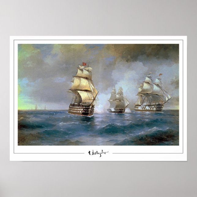 Ivan Aivazovsky Zedign Art Poster #7 (Vorne)