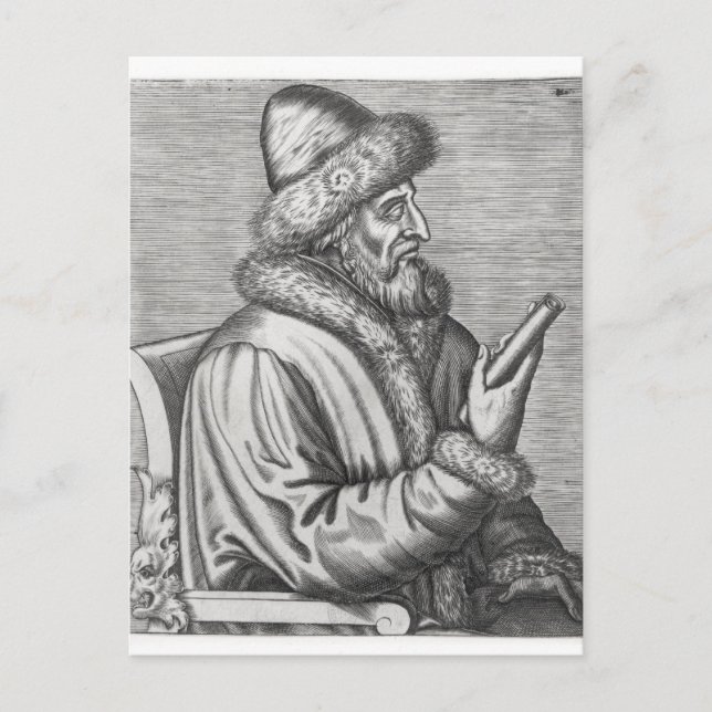 Ivan IV das Schreckliche Postkarte (Vorderseite)