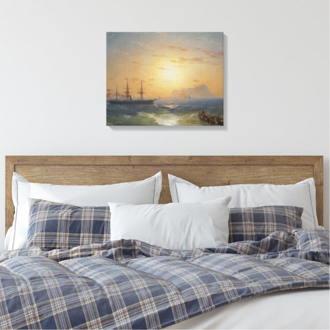 Ivan Konstantinovich Aivazovsky - Schifffahrt Leinwanddruck (Insitu (Schlafzimmer))