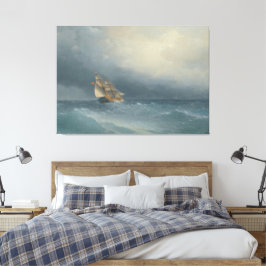 Ivan Konstantinovich Aivazovsky - The Lifting Stor Leinwanddruck