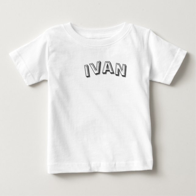 Ivan Name, Baby T-shirt (Vorderseite)