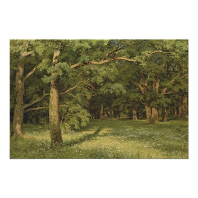 Ivan Shiskin The Forest Clearing CC0350 Poster (Vorderseite)