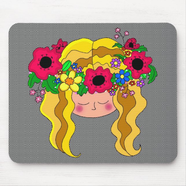 Ivana Kupala Ukrainer-Volkskunst Mousepad (Vorne)