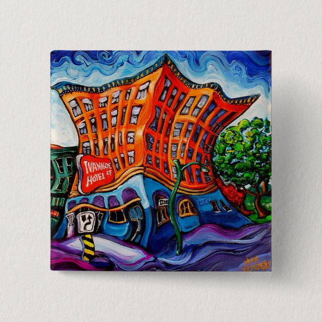 Ivanhoe Knopf Button (Vorderseite)