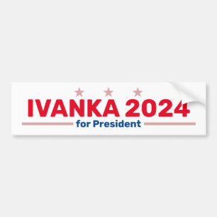 Ivanka 2024 Autoaufkleber