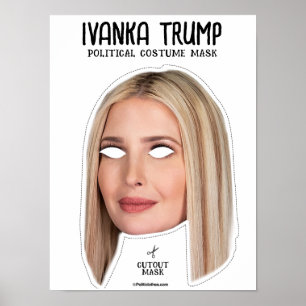 Ivanka Trump-Kostümmaske Poster