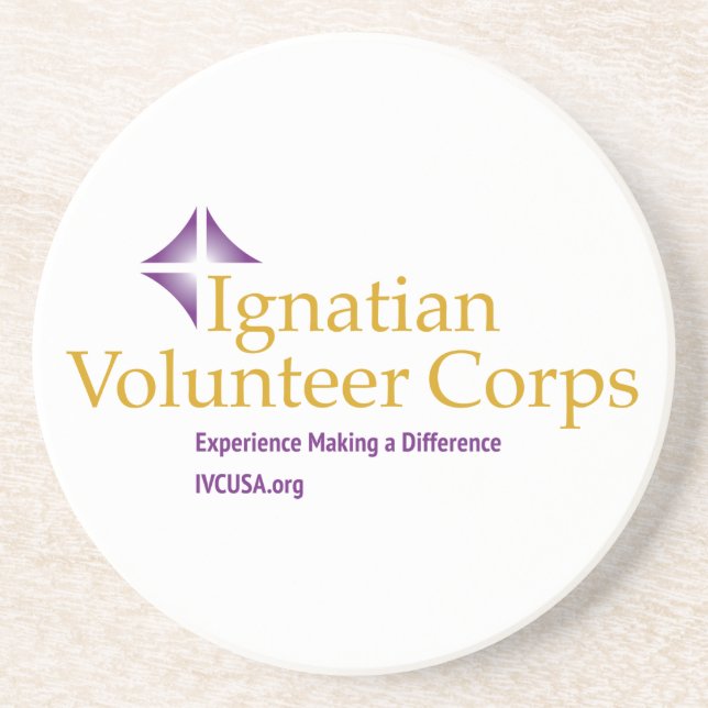 IVC Sandstone-Untersetzer mit Korkunterlage Getränkeuntersetzer (Vorne)