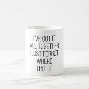 I've got it all together i just forgot i put kaffeetasse