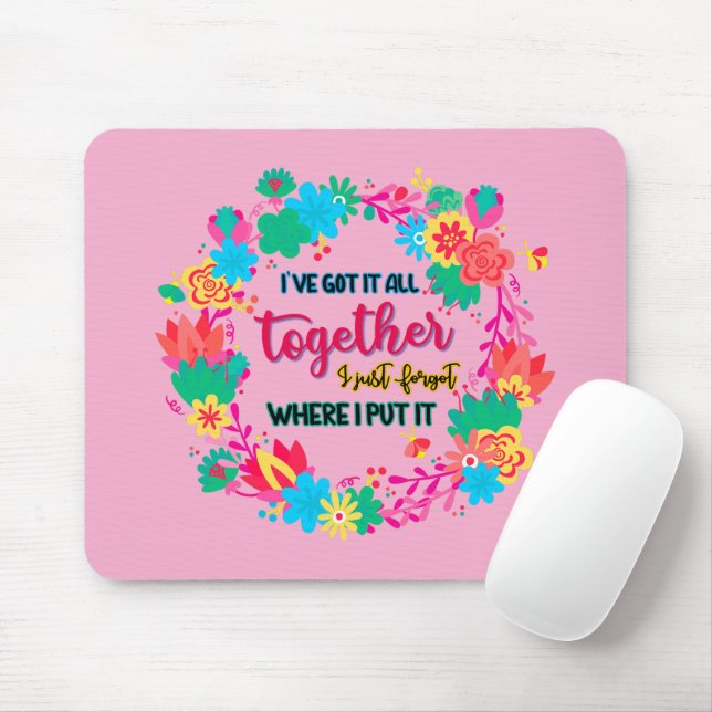 I've got it all together i just forgot i put mousepad (Mit Mouse)