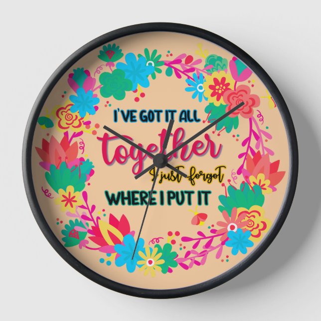 I've got it all together i just forgot i put uhr (Vorderseite)