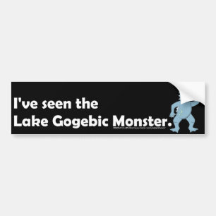 I've Seen The Lake Gogebic Monster.-Bumper Sticker Autoaufkleber