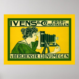 Ivens & Co. Foto en ~ Niederländisch Vintag Poster
