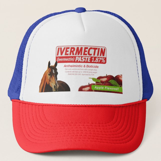Ivermectin Hat Truckerkappe (Vorderseite)