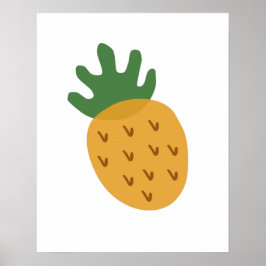 IVF Ananas | Moderne Unterstützung der Niedlichen Poster