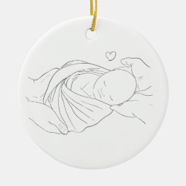 IVF Doctor's Wunder Arbeit Geschenk Ornament Rosa