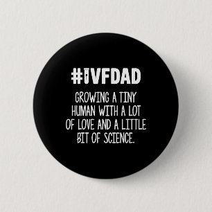 Ivf Gift Krieger Papa Liebe Transfer Tag Unfruchtb Button