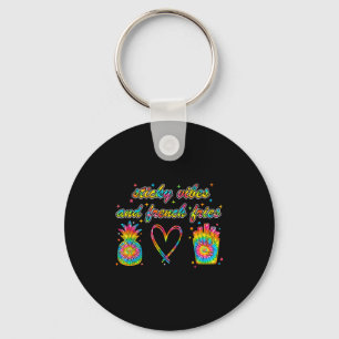 Ivf Mama Tie Dye Transfertag Klebrige Vibes & Schlüsselanhänger