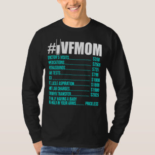 Ivf Survivor Krieger Mama Preis Transfer Tag T-Shirt
