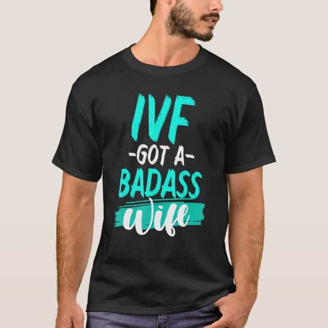 Ivf Survivor Warrior Transfer Day Unfruchtbarkeit  T-Shirt (Vorderseite)