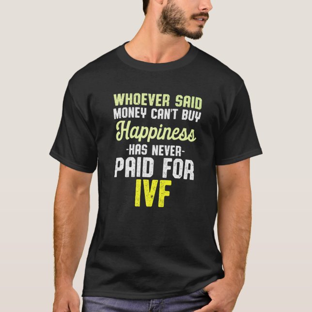 IVF-Überlebender Krieger Transfertag Unfruchtbarke T-Shirt (Vorderseite)