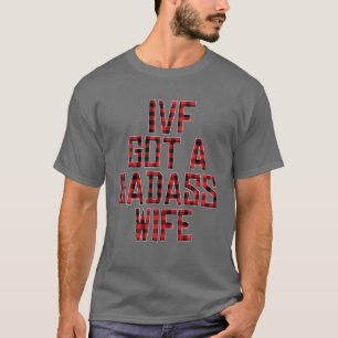 IVF Vater Transfer Day Unfruchtbarkeit Awareness K T-Shirt