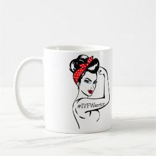 IVF Warrior Rosie die Riveter-Tasse Kaffeetasse