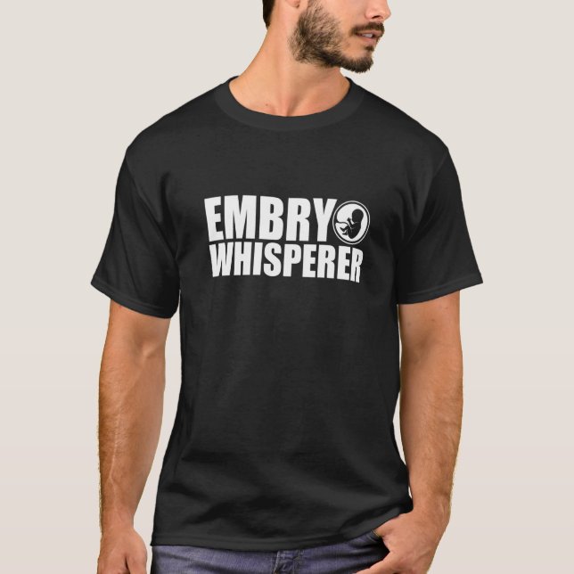 Ivf Warrior Vater Emrbyo Transfer Day Unfruchtbark T-Shirt (Vorderseite)