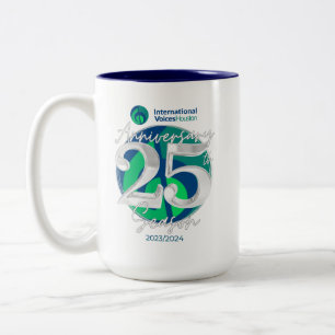 IVH Tasse zum 25. Jubiläum - Zwei Tone - Marine