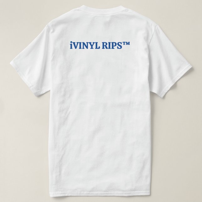 iVINYL RIP™ SHIRT 01 (Design Rückseite)