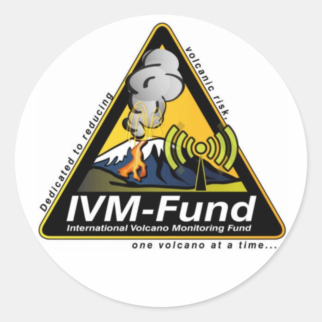 IVM-Fund Sticker! Runder Aufkleber (Vorderseite)