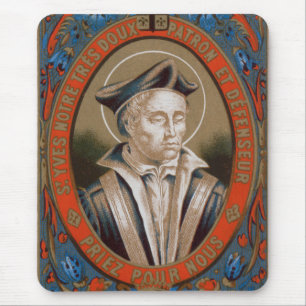 Ivo of Kermartin (M 005) Mousepad