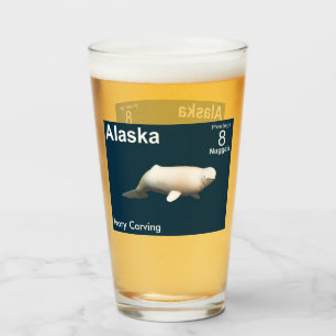 Ivory Beluga - Alaska Postage Glas