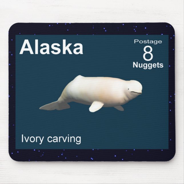 Ivory Beluga Mousepad (Vorne)