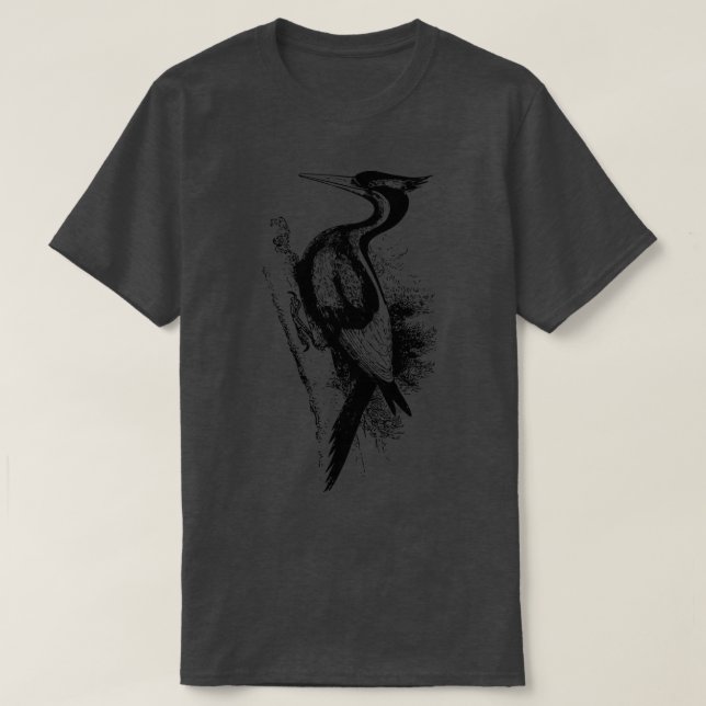 Ivory Billed Woodpecker T-Shirt (Design vorne)