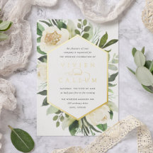 Ivory Bloom | Geometrisches Blumenzildchen