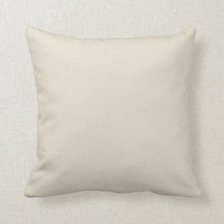 Ivory Cream Solid Accent Kissen