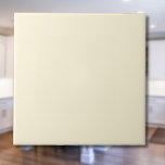Ivory Cream Solid Color | Klassisches Elegant Fliese<br><div class="desc">Ivory Cream Solid Color | Classic | elegant | Trendy | Stilvoll | Geschenk</div>