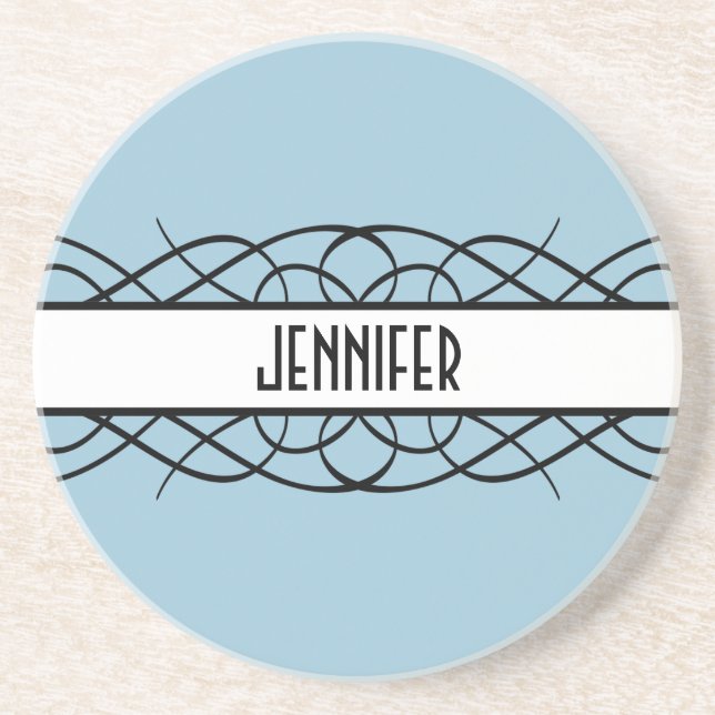 Ivory Deko Blüh Getränkeuntersetzer (Vorne)