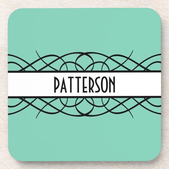 Ivory Deko Blüh Getränkeuntersetzer (Vorderseite)