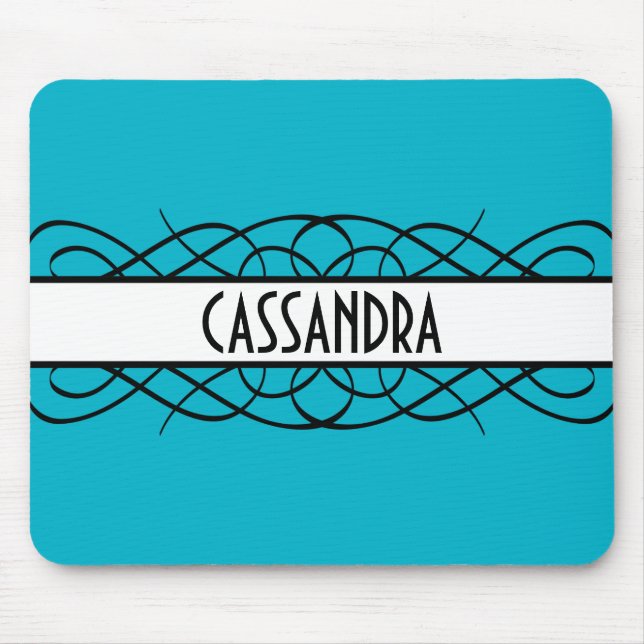 Ivory Deko Blüh Mousepad (Vorne)