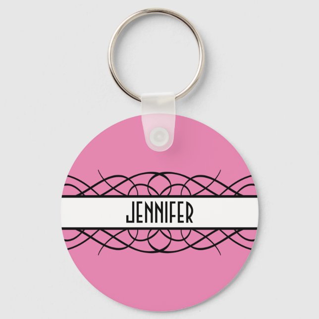 Ivory Deko Blüh Schlüsselanhänger (Vorderseite)