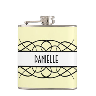 Ivory Deko Blühe Flask Flachmann