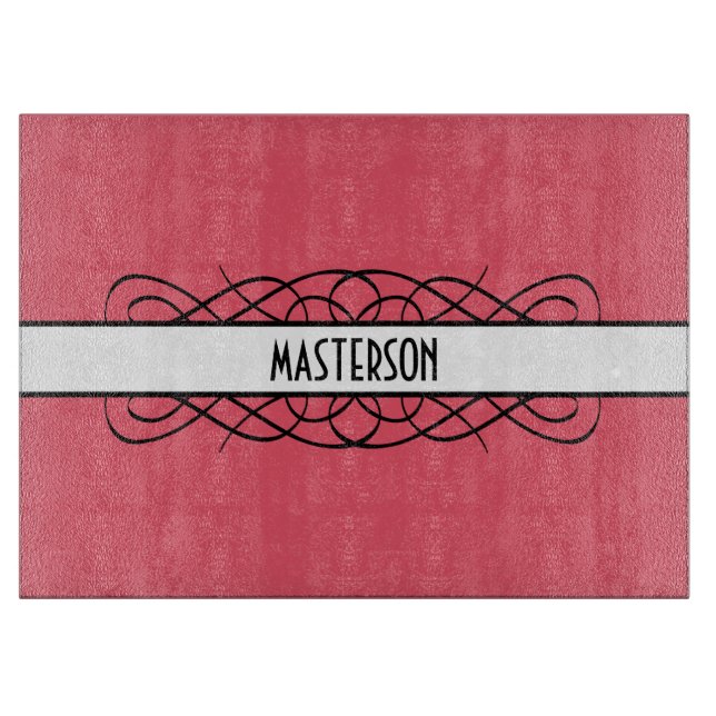 Ivory Deko Blühe Vorstand Schneidebrett (Vorderseite)