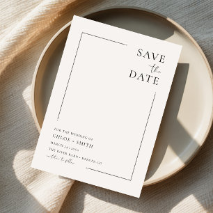 Ivory Einzigartiges Budget Hochzeit Verlobung Kein Save The Date