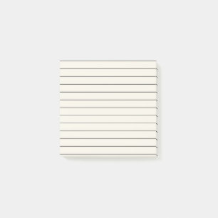 Ivory Elegant Stationery Post-it Klebezettel