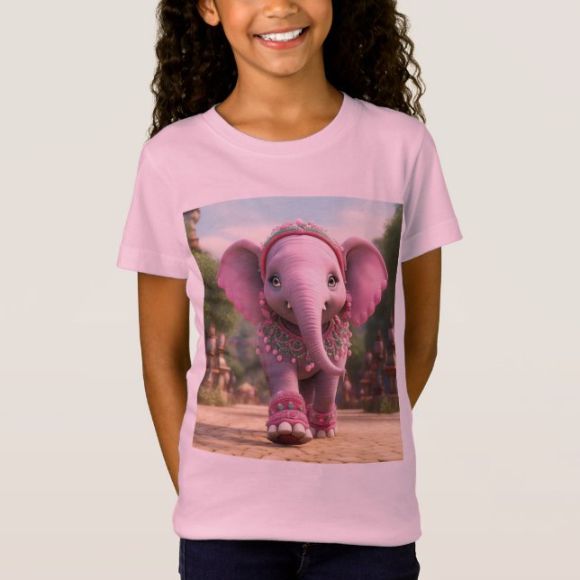 Ivory Elephant Friendship T-Shirt – Kids Edition (Vorderseite)