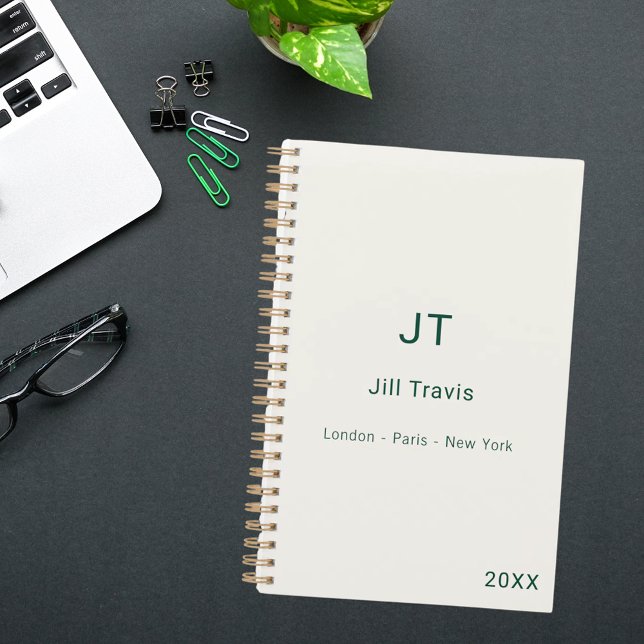 Ivory emerald green modern minimalist luxury 2026 planer (Von Creator hochgeladen)